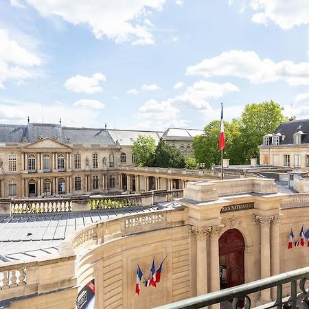 Apartmán Le Marais, Fantastic View On Archives Nationales Paříž Exteriér fotografie